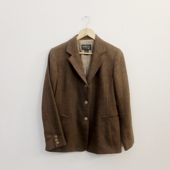 Lafayette New York 148 Jackets & Blazers - Lafayette New York 148 | Silk & Wool Tweed Blazer